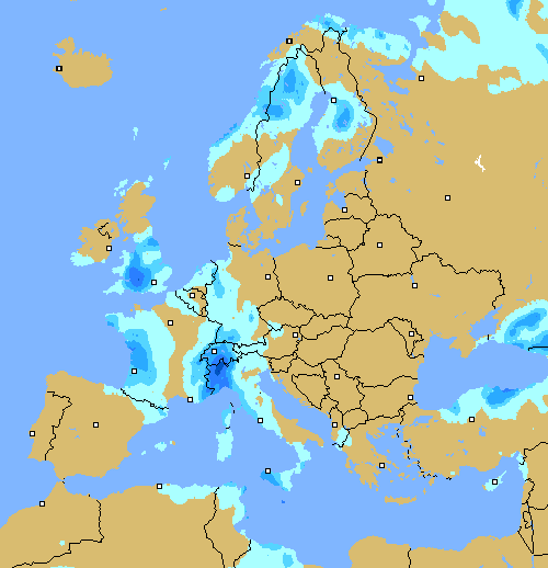 Precipitation (3 h) !